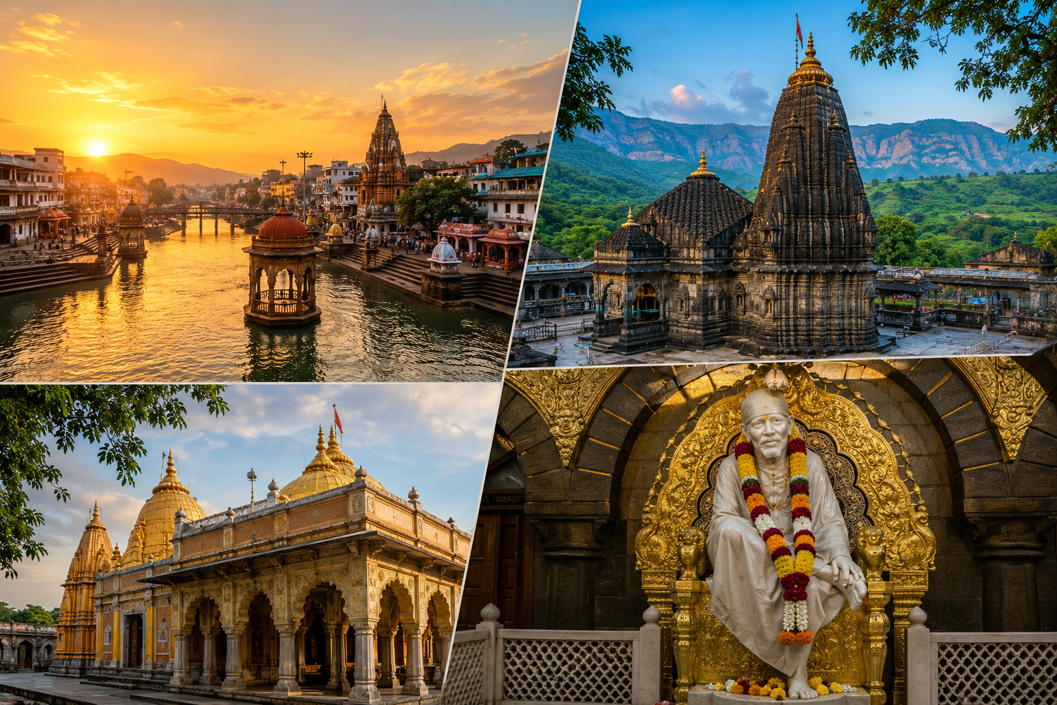 Nashik, Trimbakeshwar, Shirdi Tour